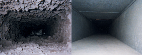 Duct Cleaning Before & After